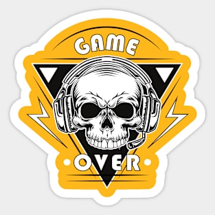 Game over Sticker